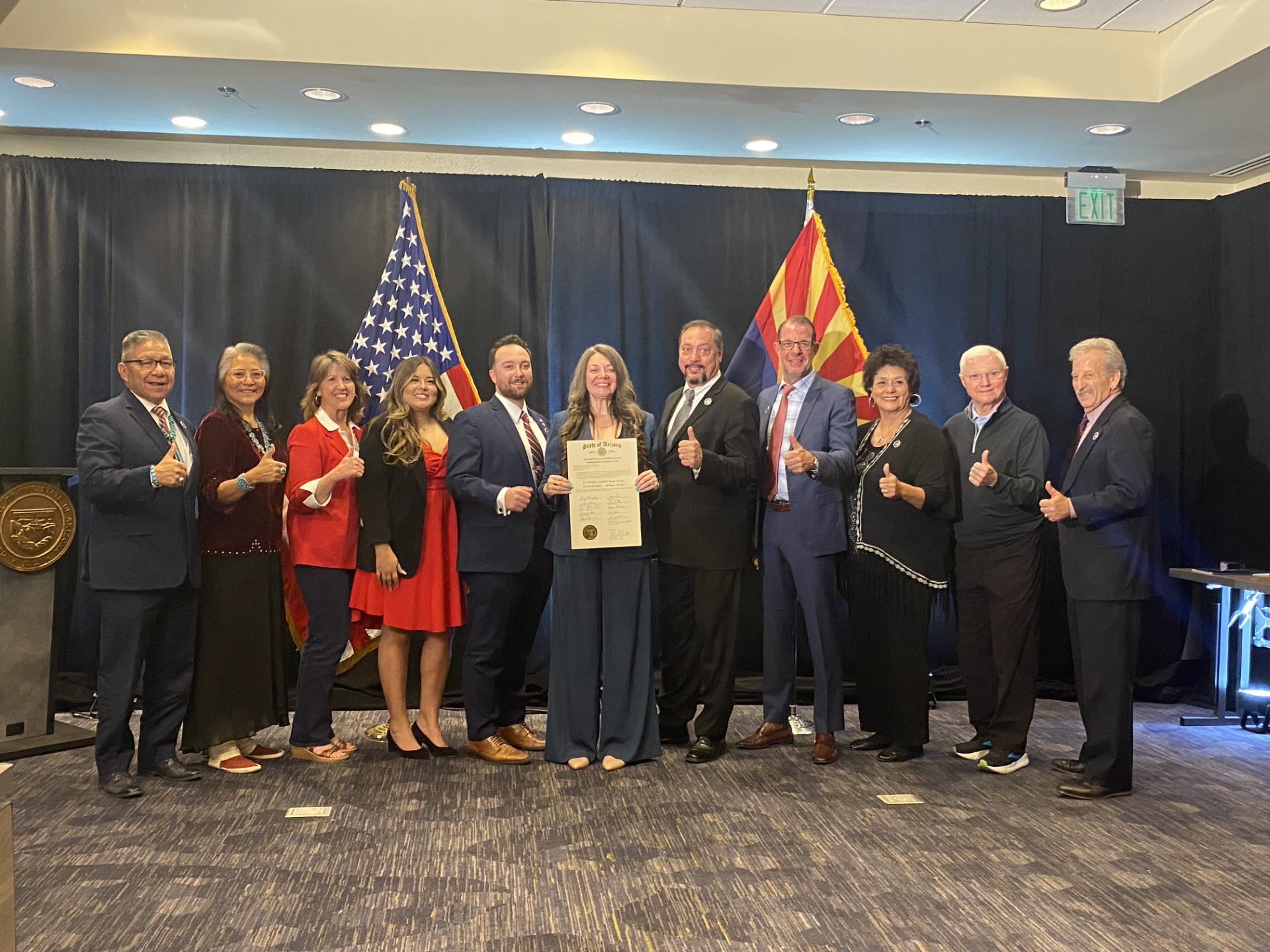 Chair Swoboda and AZGOP Certify Arizona’s Eleven Electoral Votes for Trump and Vance After Landmark Election
