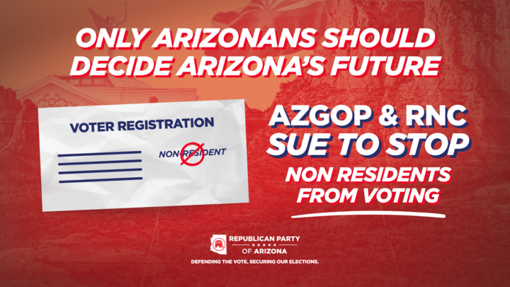 AZGOP and RNC Sue Arizona To Clean Up Voter Rolls